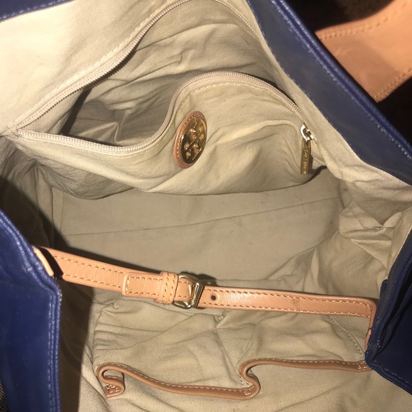 Green and Blue Tory Burch Jaden Purse - Picture 3 of 3